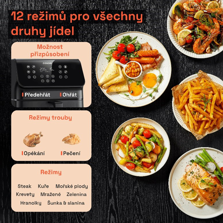 Speciální funkce pro pohodlné vaření